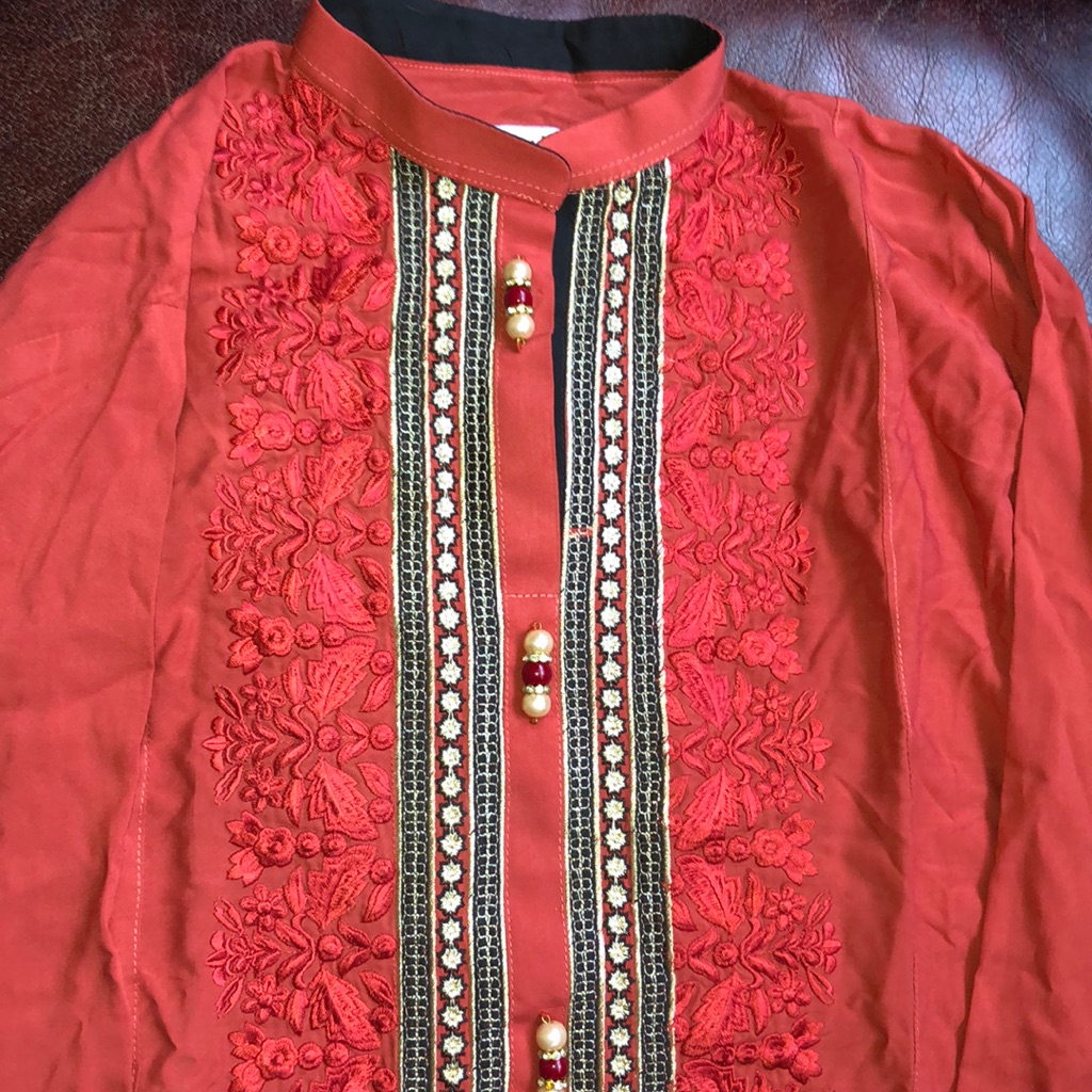 New Red Kurti